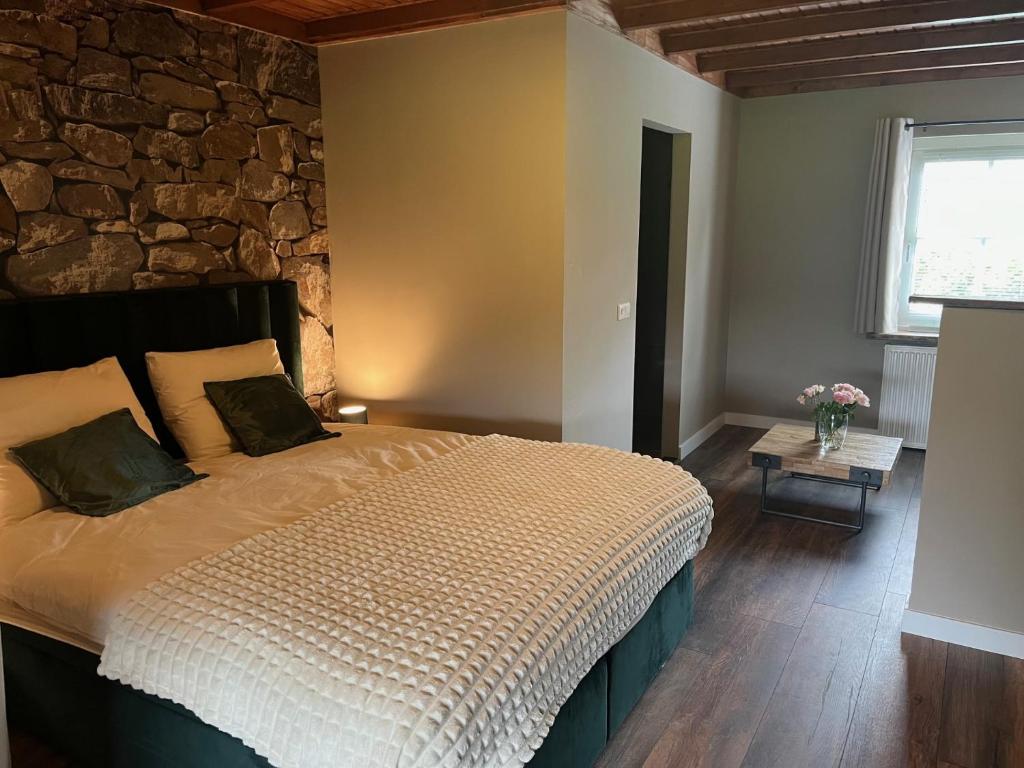 Postel nebo postele na pokoji v ubytování B&B Hoeve Fraai Achterhoek