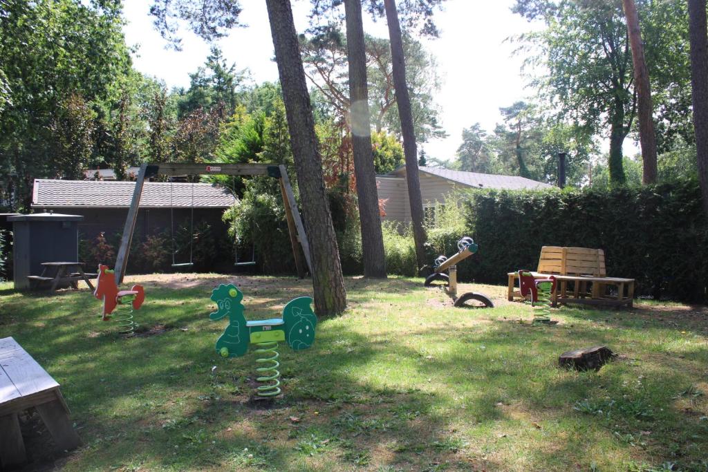 Zahrada ubytování Camping de Konijnenberg Tiny House