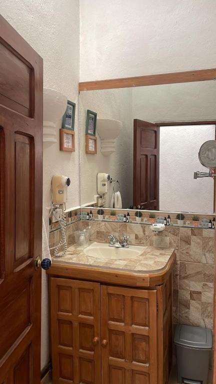 Koupelna v ubytování Boutique Hotel Antinea
