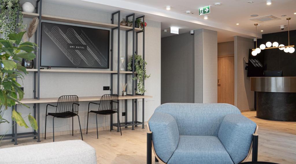 Posezení v ubytování Umi Hotel Sopot