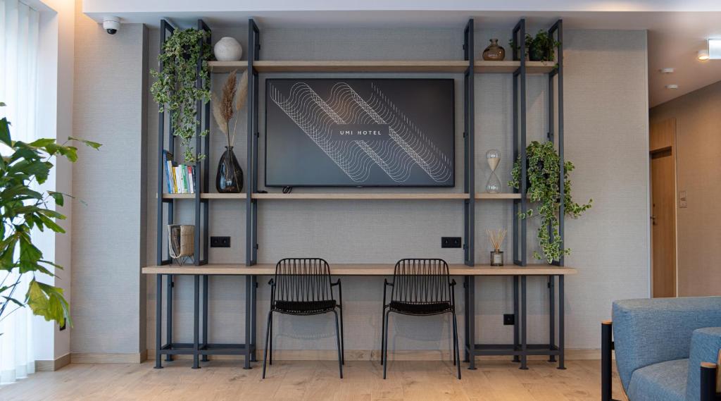 Posezení v ubytování Umi Hotel Sopot