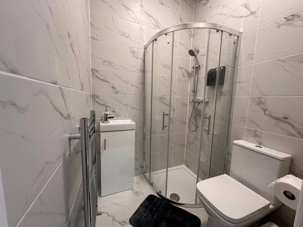 Koupelna v ubytování London Eye and Big Ben nearby