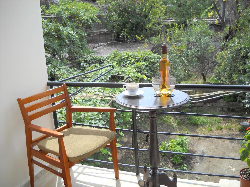 Balkón nebo terasa v ubytování Dima's Guesthouse