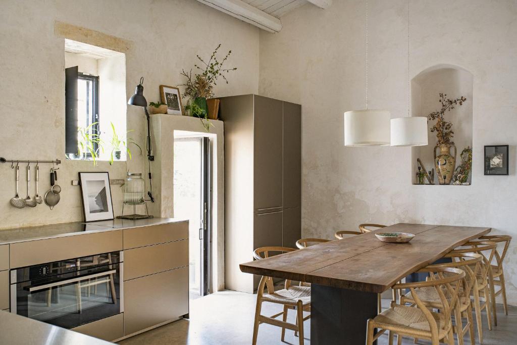 Kuchyň nebo kuchyňský kout v ubytování Casa Balat