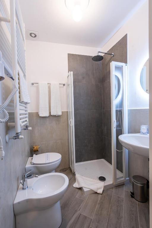 Koupelna v ubytování B&B Via Corsica 10