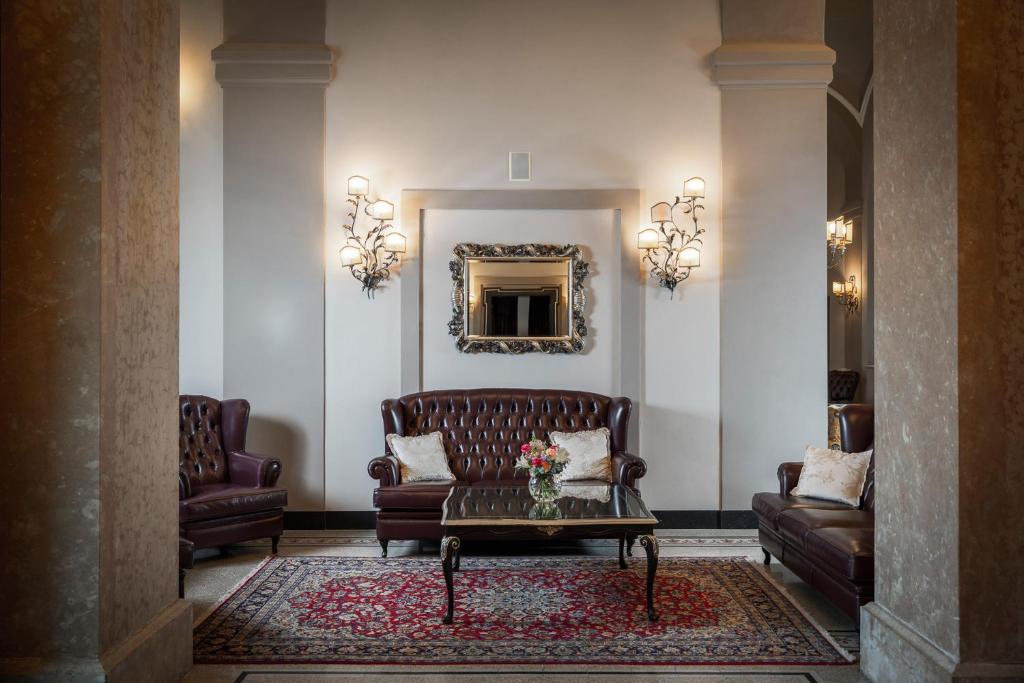 Posezení v ubytování Grand Hotel di Parma | UNA Esperienze