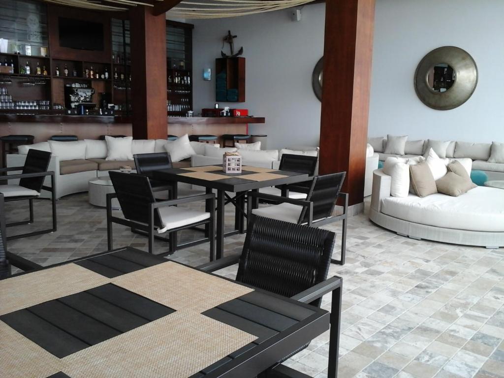 Posezení v ubytování Hotel Poseidon