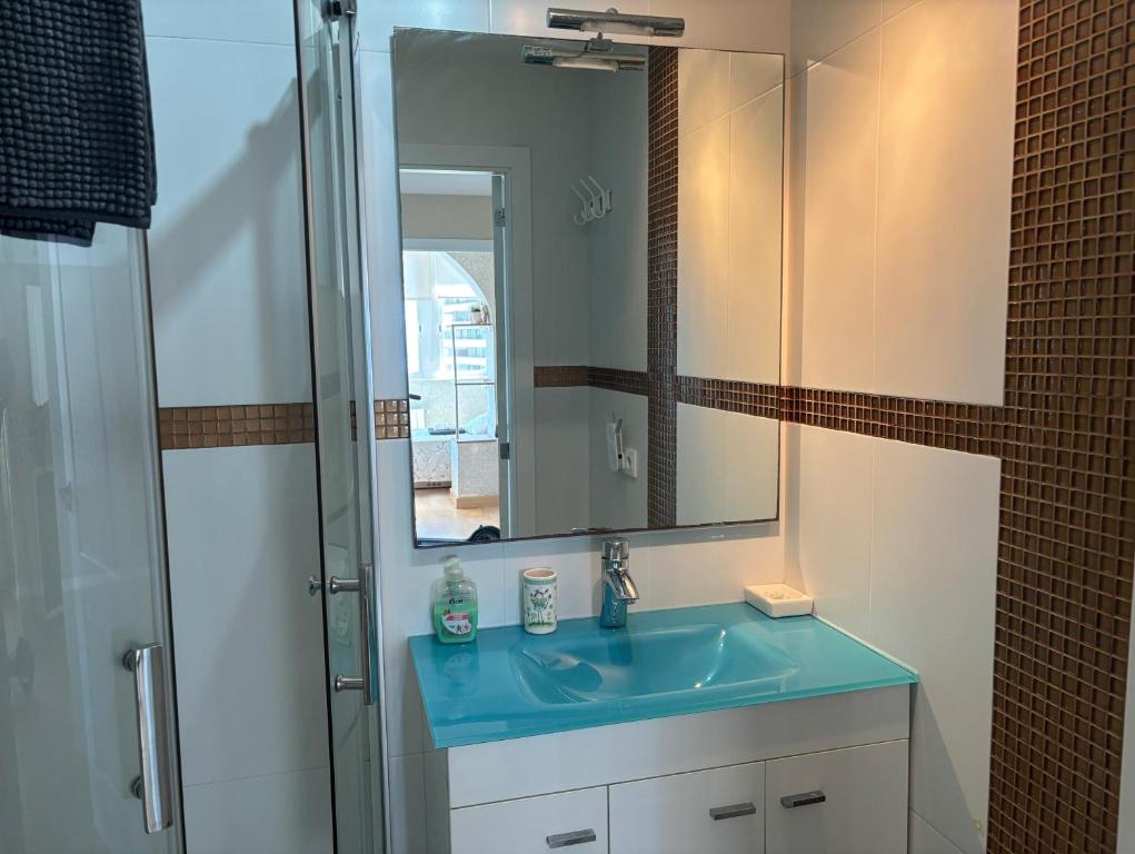 Koupelna v ubytování Apartment Alcalde Manuel Catalán Chana