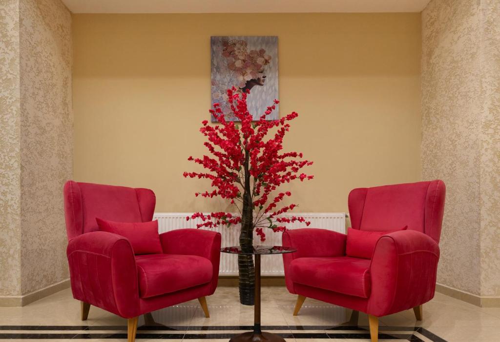 Posezení v ubytování Hotel Grand Palace