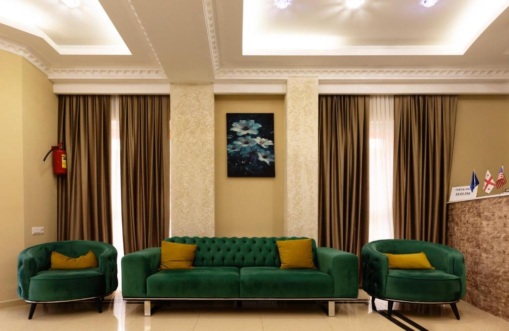Posezení v ubytování Hotel Grand Palace