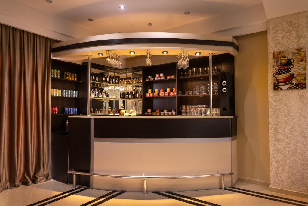 Lounge nebo bar v ubytování Hotel Grand Palace