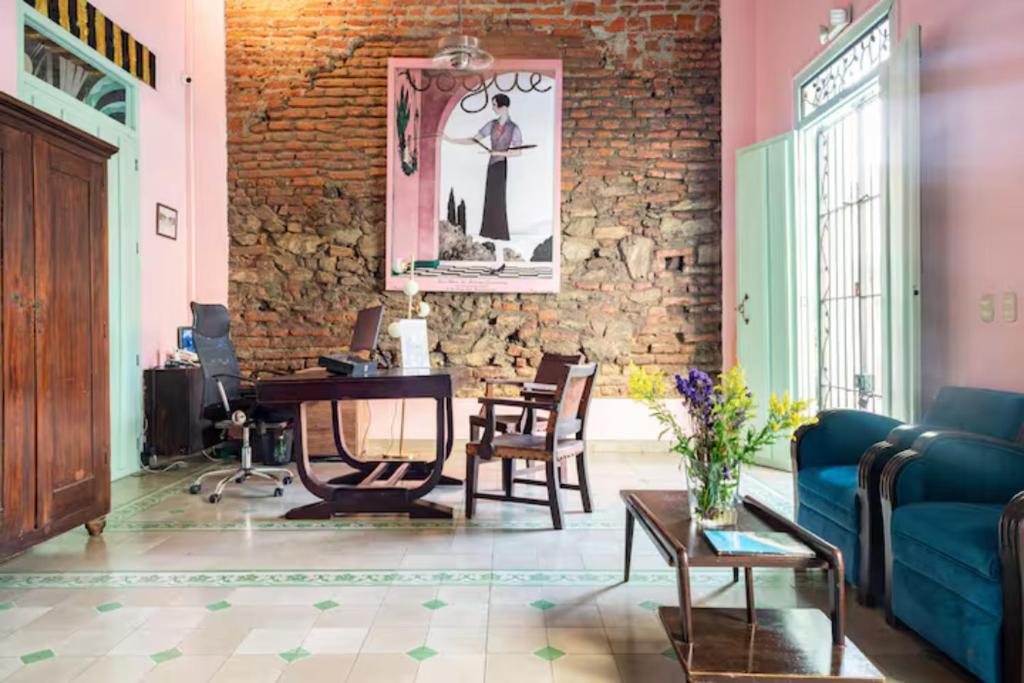 Posezení v ubytování Casa Verde Hotel