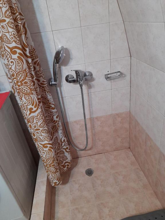 Koupelna v ubytování Villa Fraoulitsa