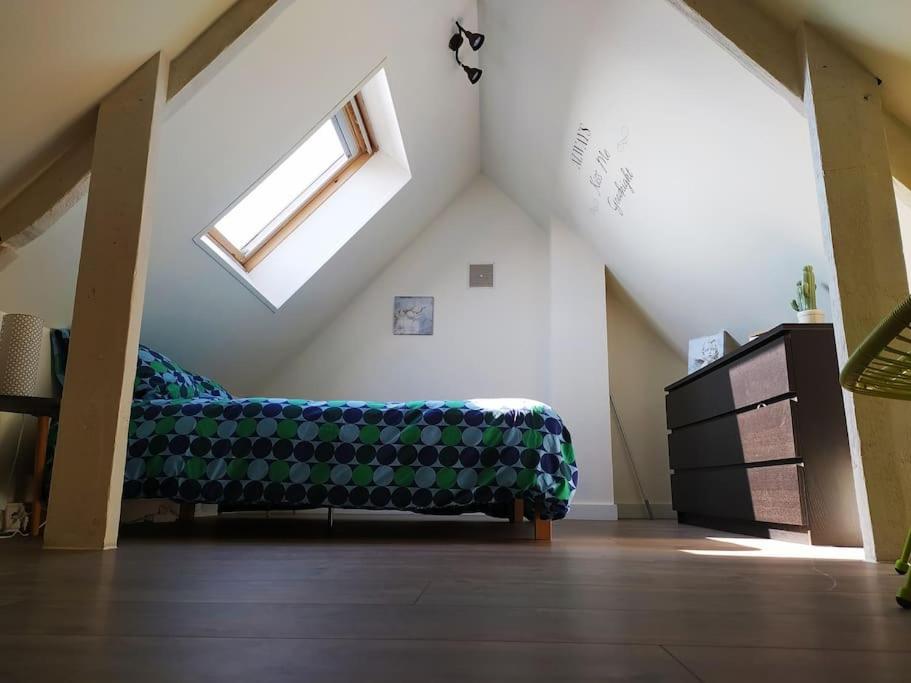 Posezení v ubytování Le gîte du havre