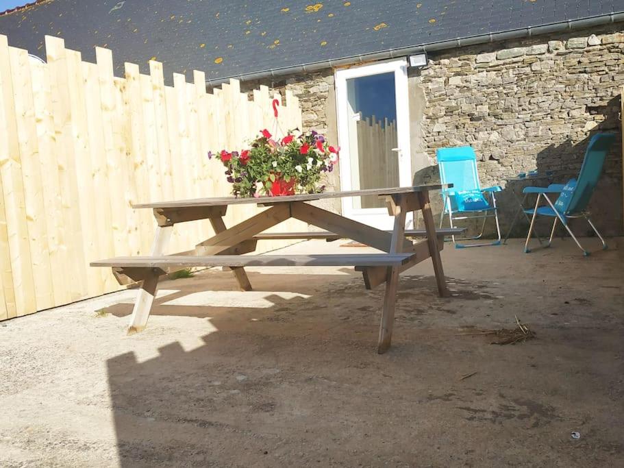 Patio nebo venkovní prostory v ubytování Le gîte du havre