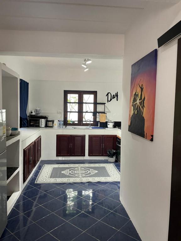 Kuchyň nebo kuchyňský kout v ubytování Aisawan Resort villa