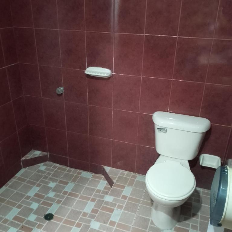 Koupelna v ubytování hotel avenida53