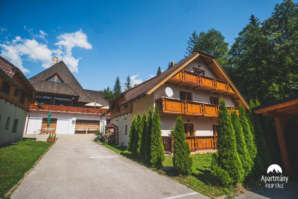 Budova, kde se apartmán nachází
