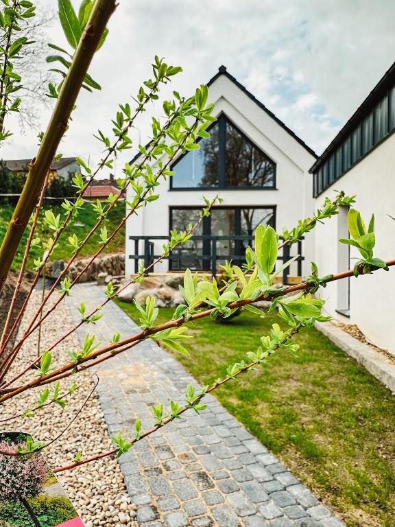 a home with a view of the house at Ostoja Drawno in Drawno