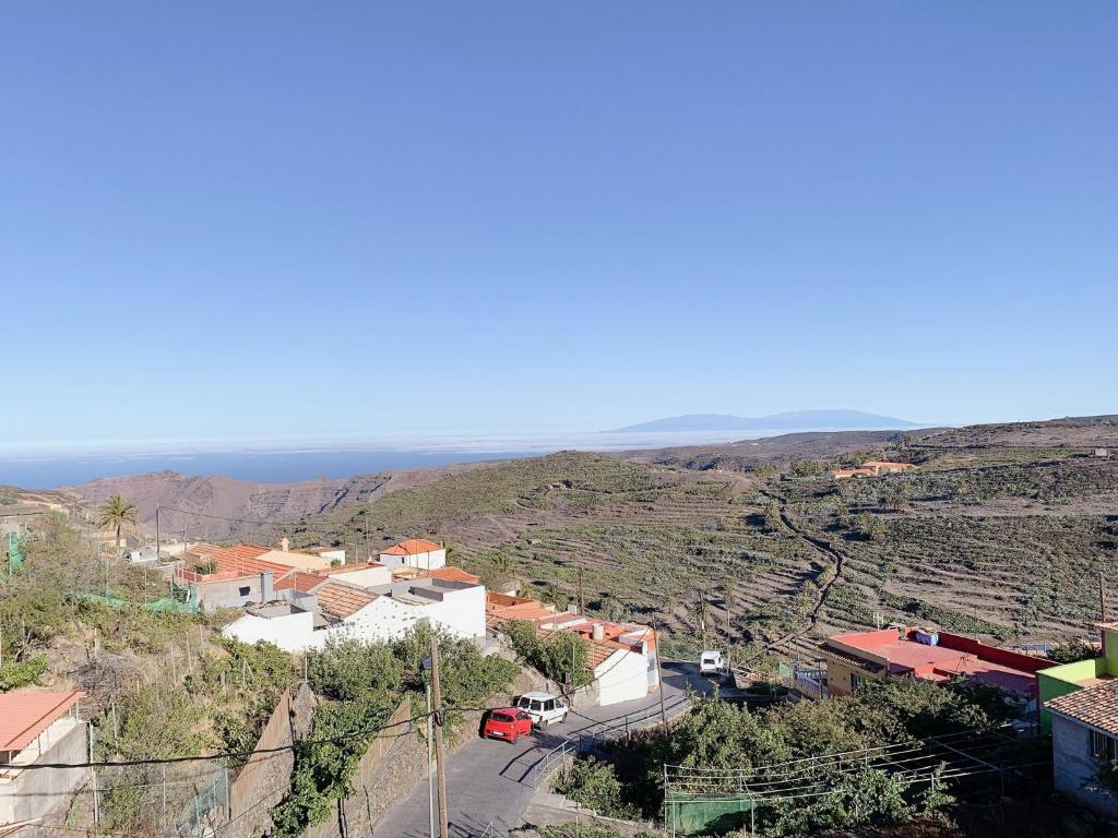 Letecký snímek ubytování Casa Cuesta de Triana