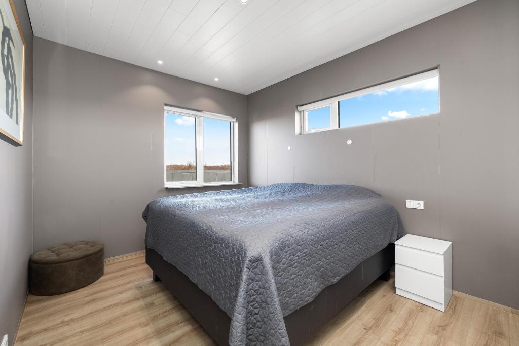 Letto o letti in una camera di Luxury Villa in Golden Circle with hot tub