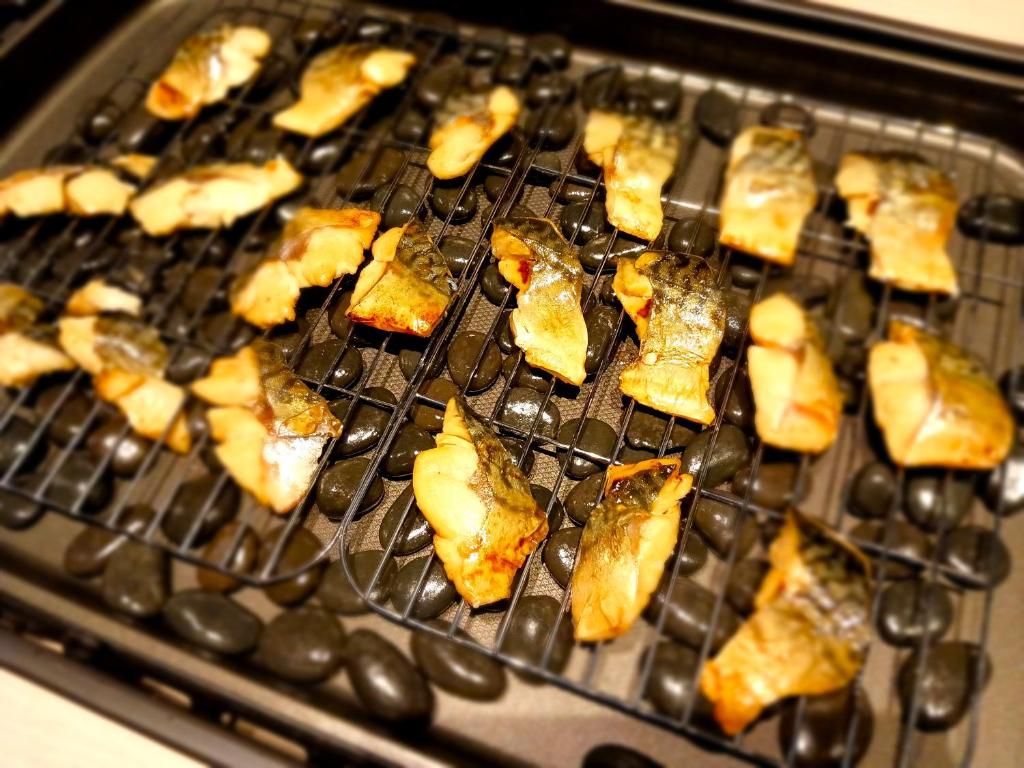 a bunch of food cooking in an oven at Iroha Grand Hotel Kintetsu Nara Ekimae in Nara