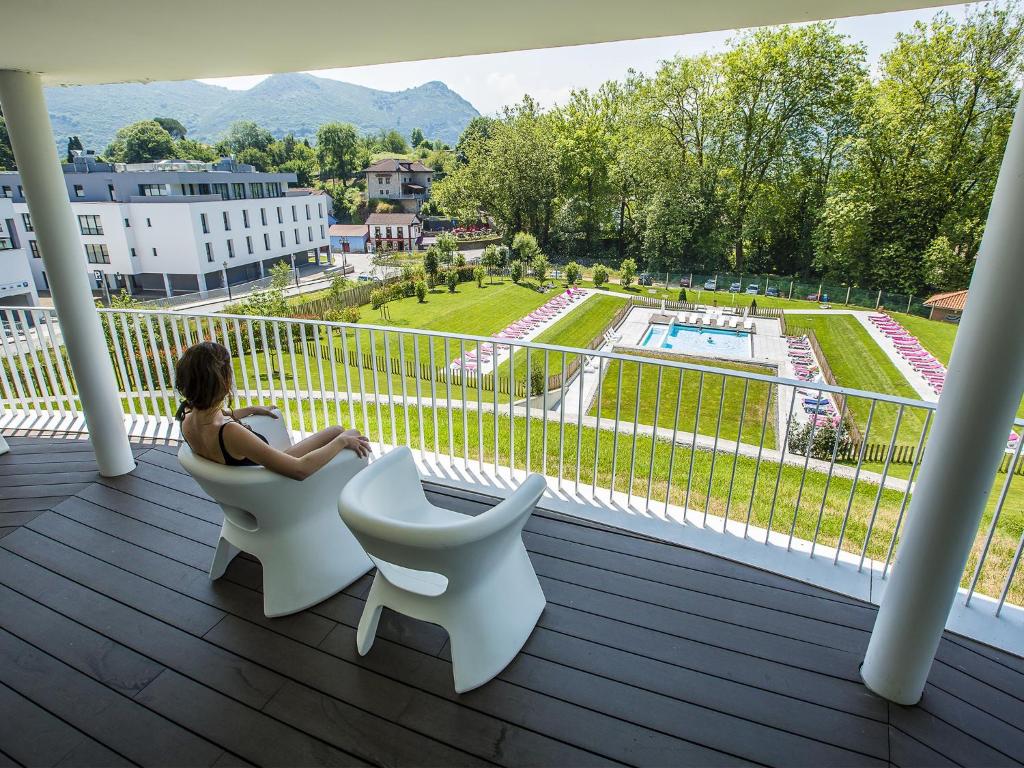 Un balcón o terraza de Gran Hotel Las Caldas by blau hotels - Adults Only
