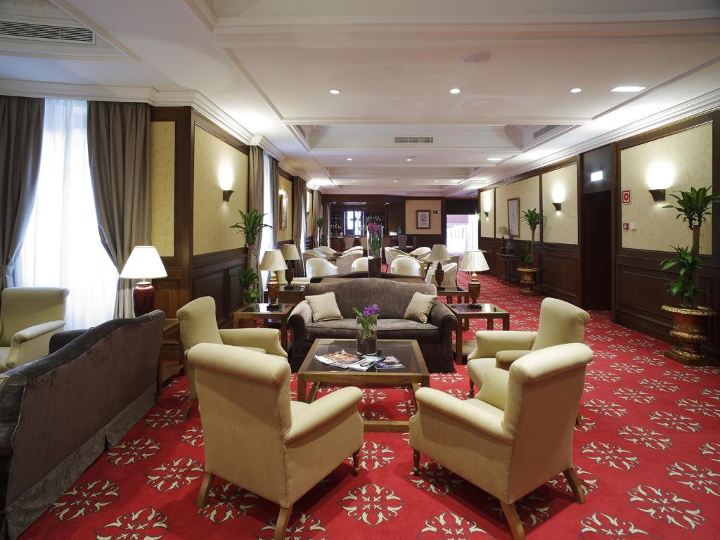 Zona de estar de Gran Hotel Las Caldas by blau hotels - Adults Only