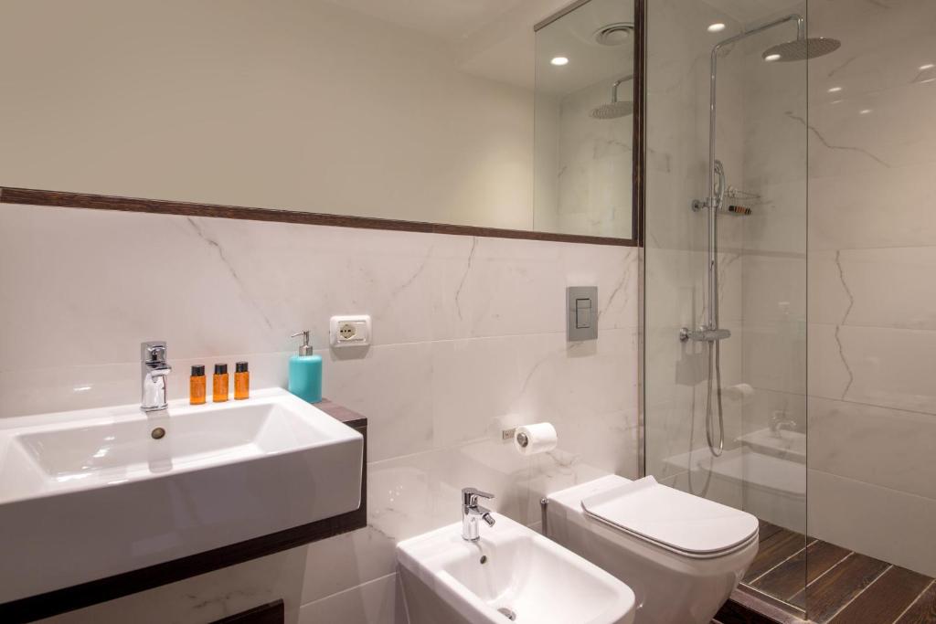Kúpeľňa v ubytovaní Corso Grand Suite