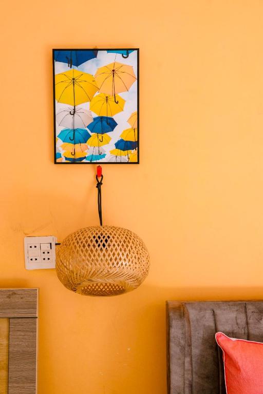 TV a/nebo společenská místnost v ubytování Ruby Homestay Phú Yên