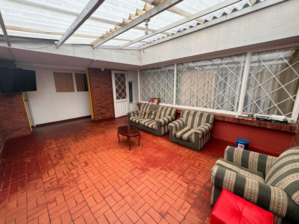 Posezení v ubytování Hostel Bogotá Niza Tu sitio