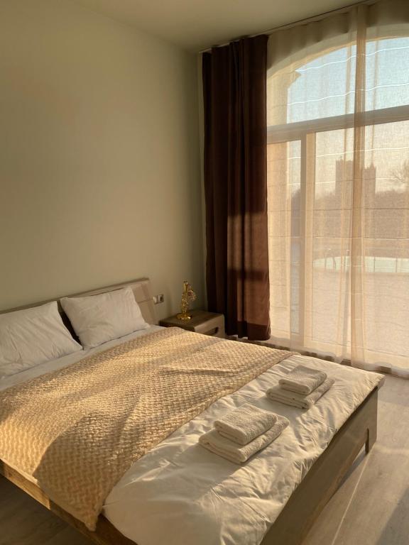 Postel nebo postele na pokoji v ubytování Dream sea apartment 2
