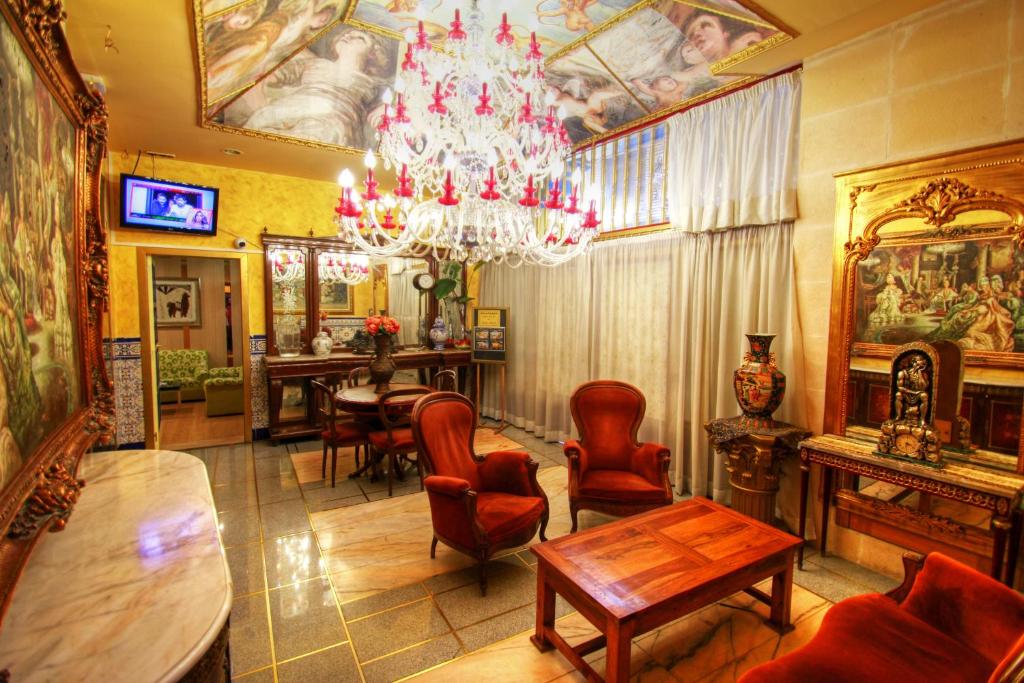 Posezení v ubytování Hotel Paris Centro