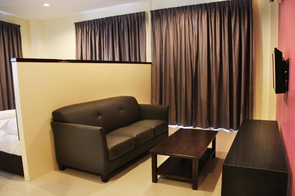 Posezení v ubytování Hotel Mirage PD