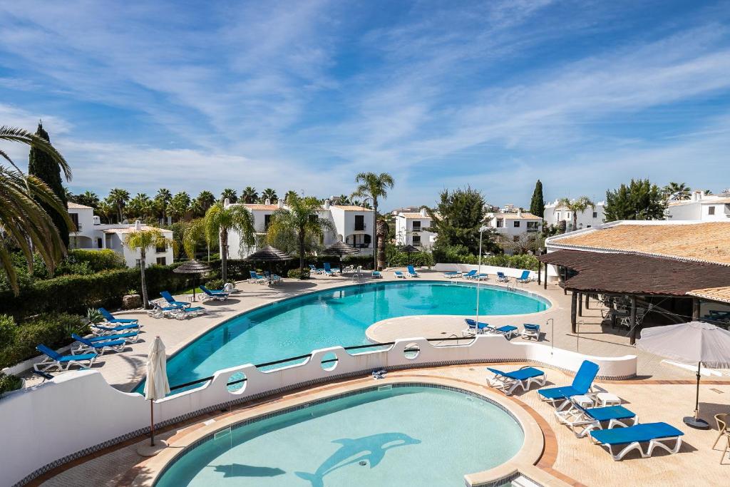 an image of a swimming pool at a resort at Apartment in São Rafael Albufeira Beach Resort in Albufeira