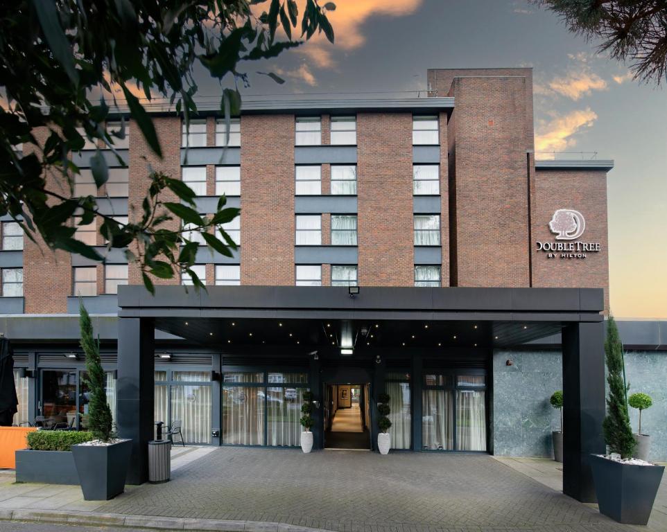 a rendering of the entrance to a building at DoubleTree by Hilton London Ealing in London