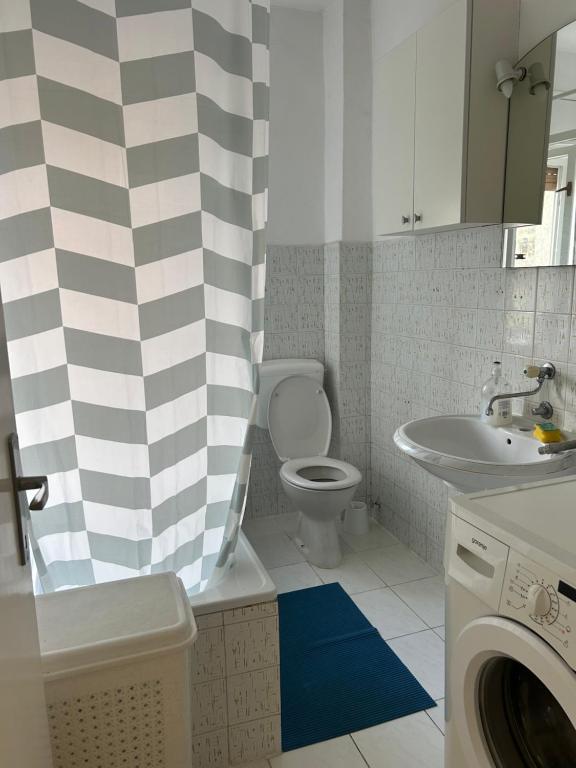Koupelna v ubytování Apartments Jankovic