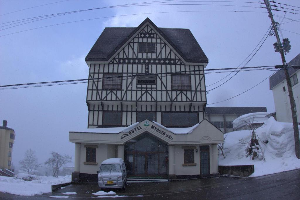 Hotel Myosen v zimě