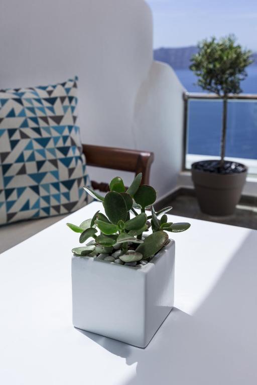 Χώρος καθιστικού στο Nevma Suites