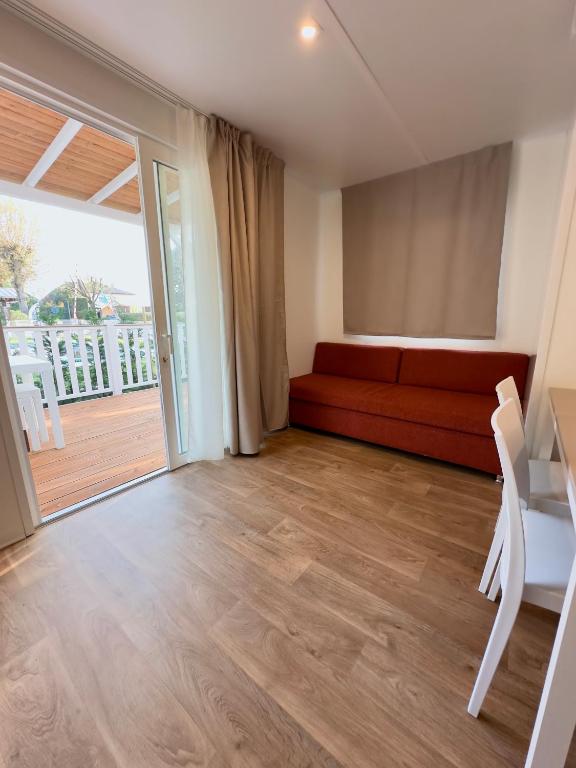 Istumisnurk majutusasutuses Camping Serenissima