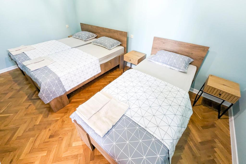 Llit o llits en una habitació de Guest House Sector 30