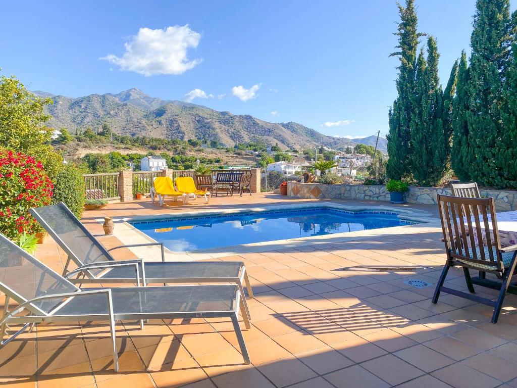 The swimming pool at or close to Magic cotagge 5 minutes from Nerja and Frigiliana