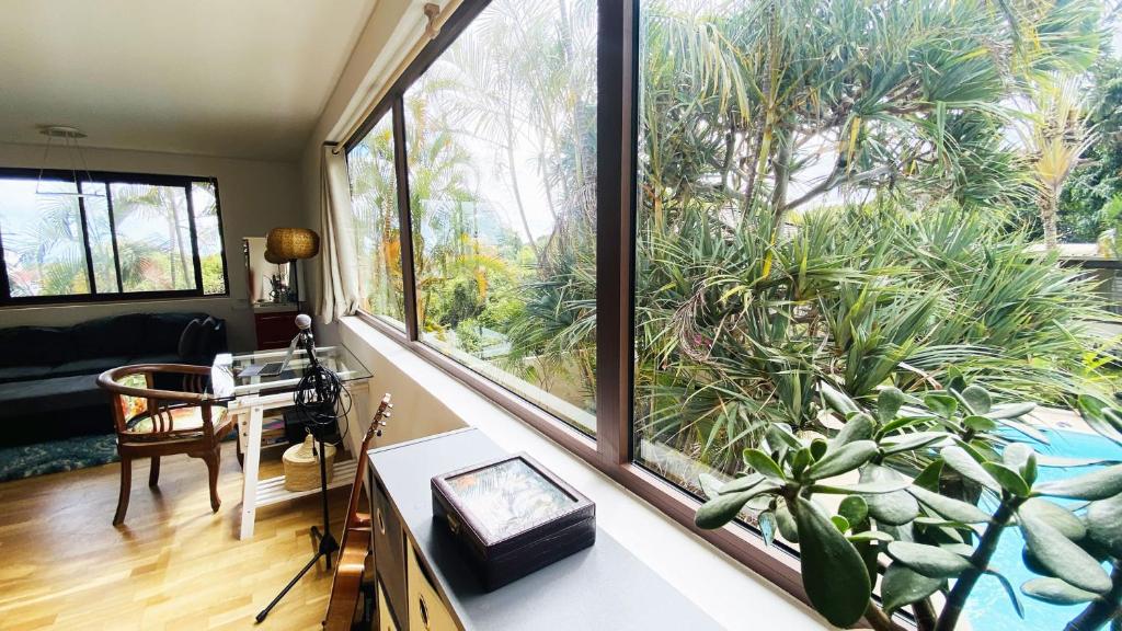 Zahrada ubytování COLIVER - COLIVING A LA RÉUNION