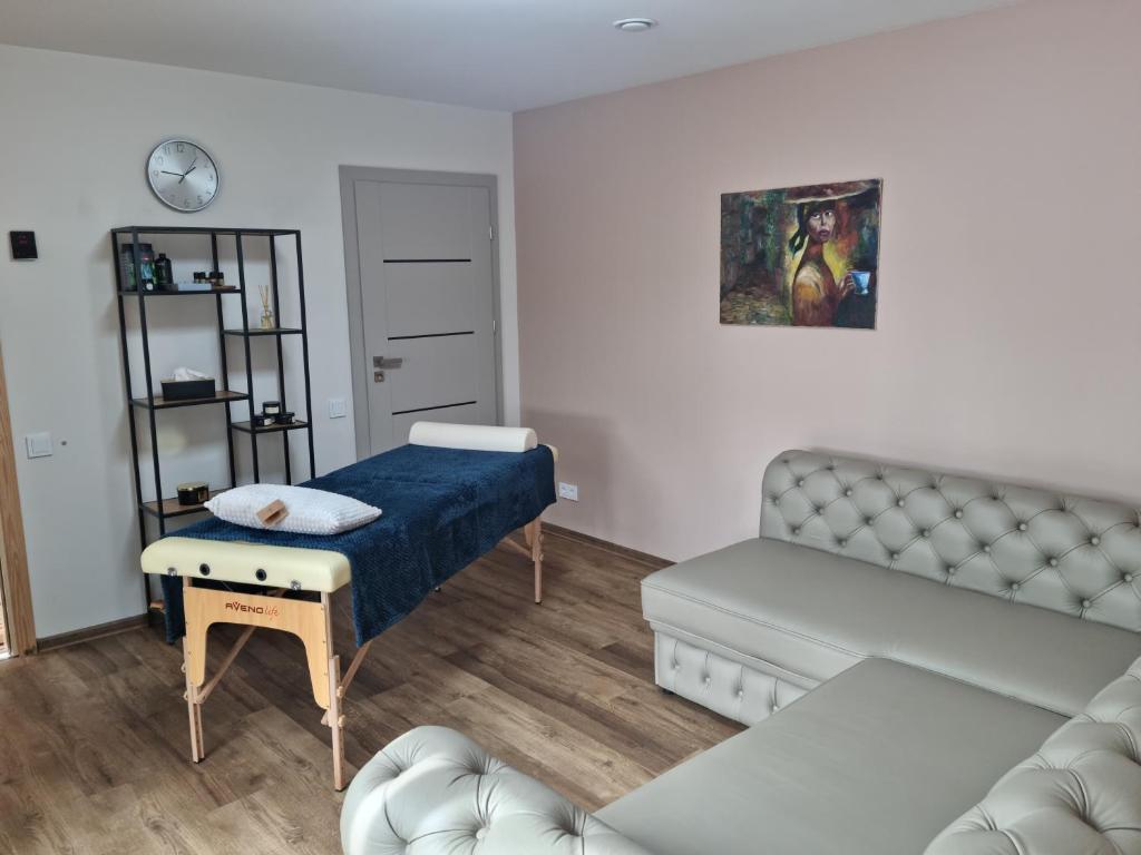 Posezení v ubytování Žolynų namai