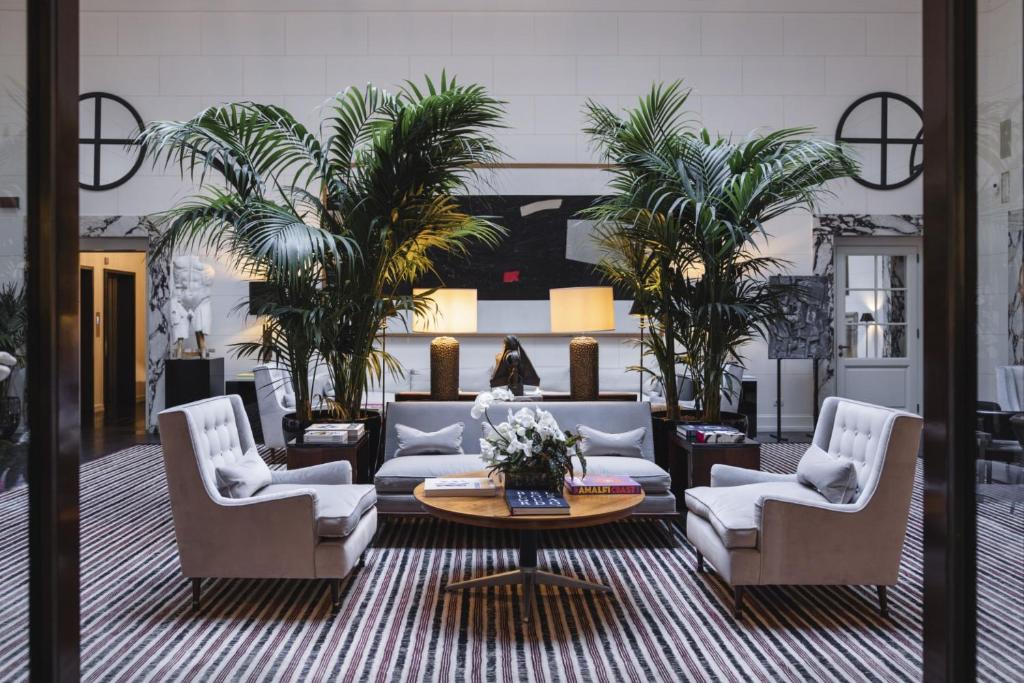 Posezení v ubytování J.K. Place Roma - The Leading Hotels of the World