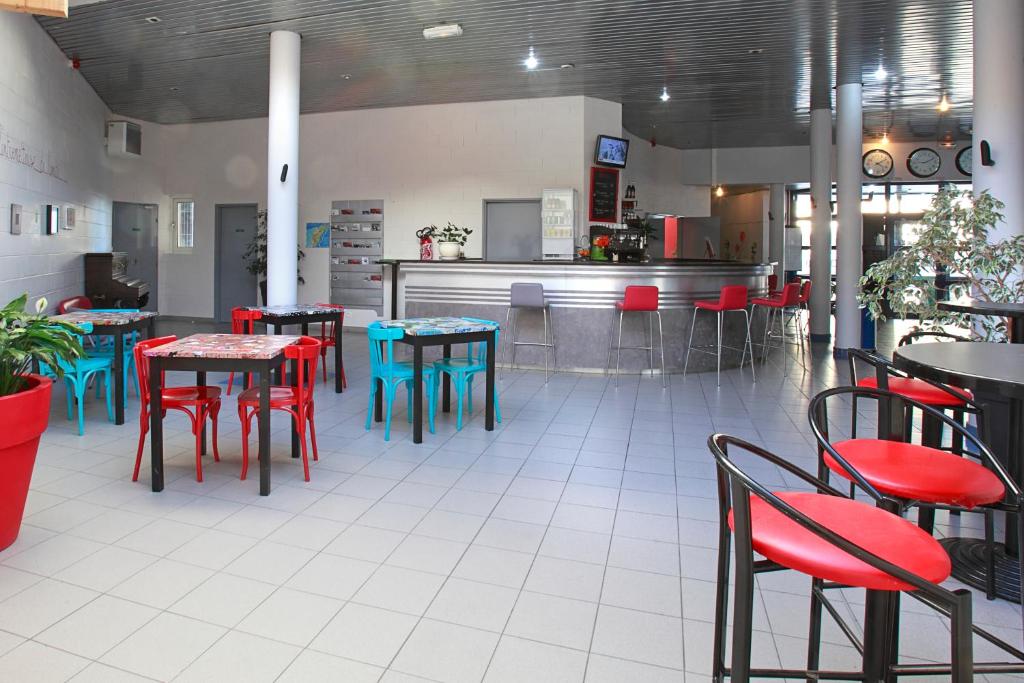 Restaurace v ubytování Auberge La Digue