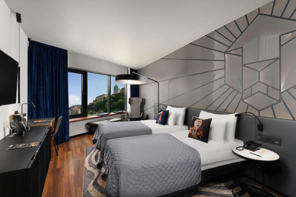 Posezení v ubytování Hotel Clark Budapest - Adults Only