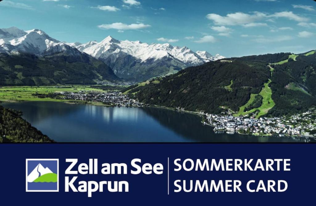 zdjęcie jeziora z górami w tle w obiekcie Studio Alpin -10A by Four Seasons Apartments w Kaprunie