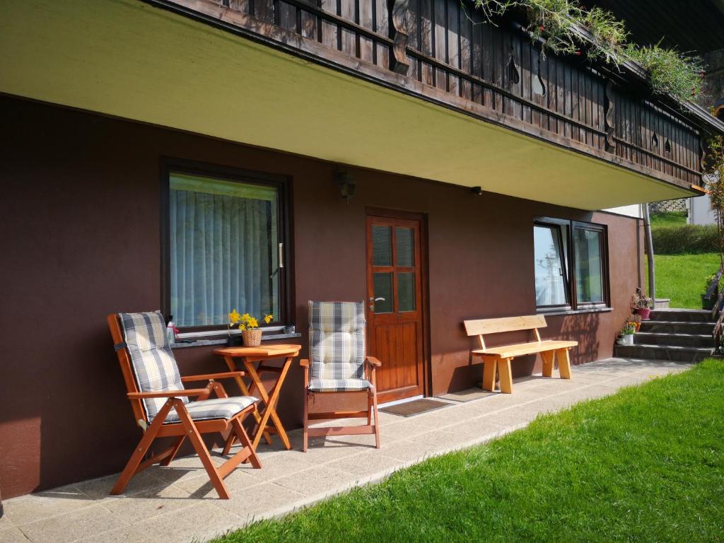 Zahrada ubytování Apartma Andrej