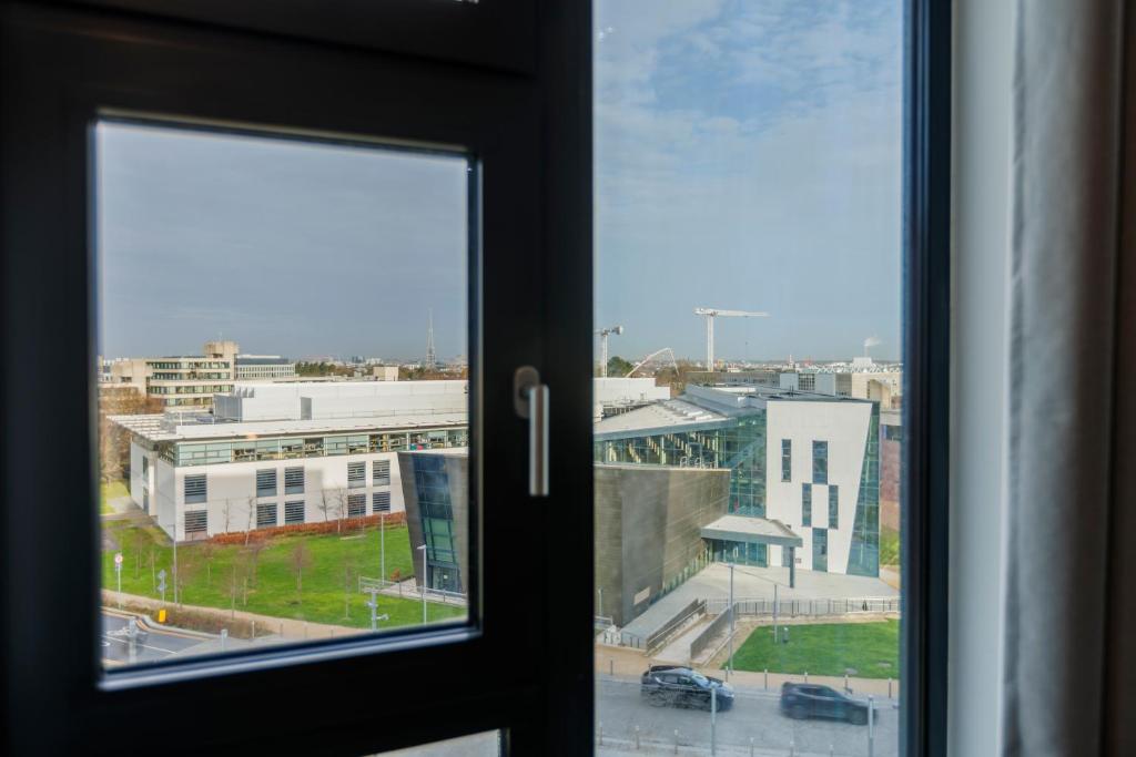 Budova, kde se studentské koleje nachází